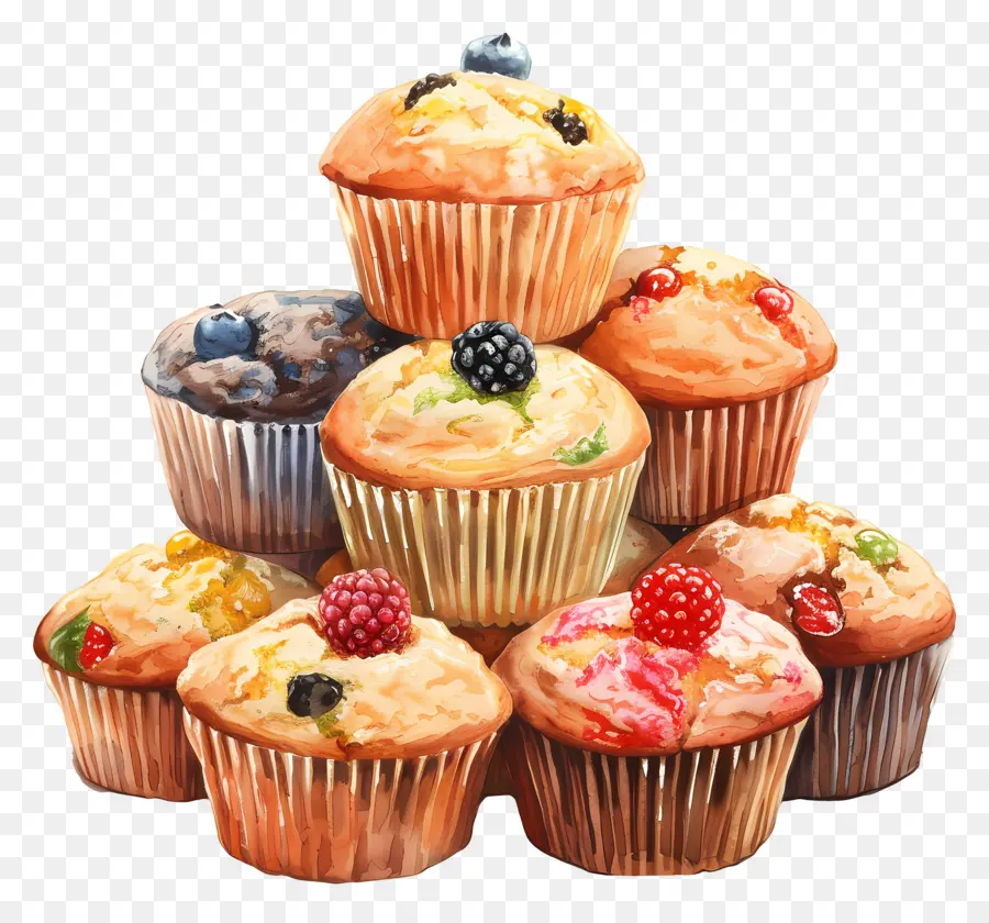 Queques，Cupcakes PNG