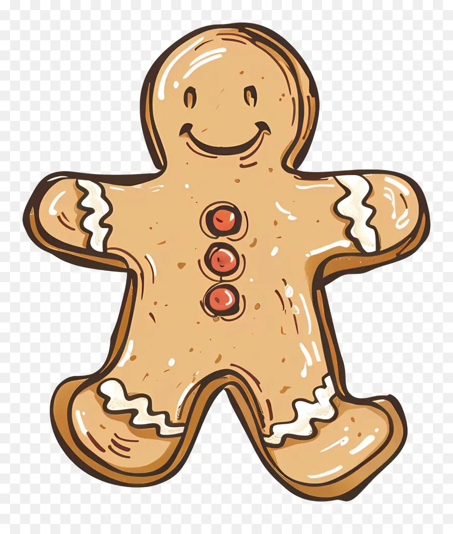 Biscoito De Gengibre De Natal，Homem Biscoito PNG