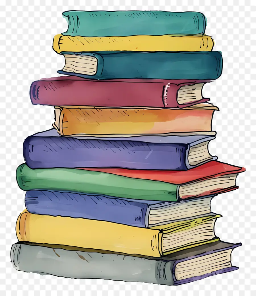 Pilha De Livros，Livros PNG