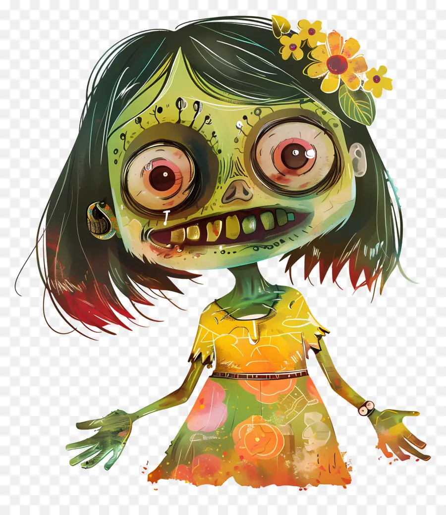 Zumbi，Garota Zumbi PNG