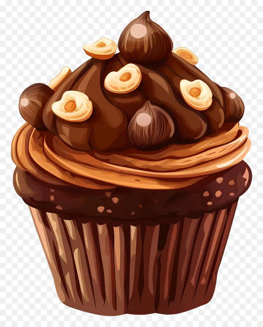 Bolinho De Avelã，Bolinho De Chocolate PNG