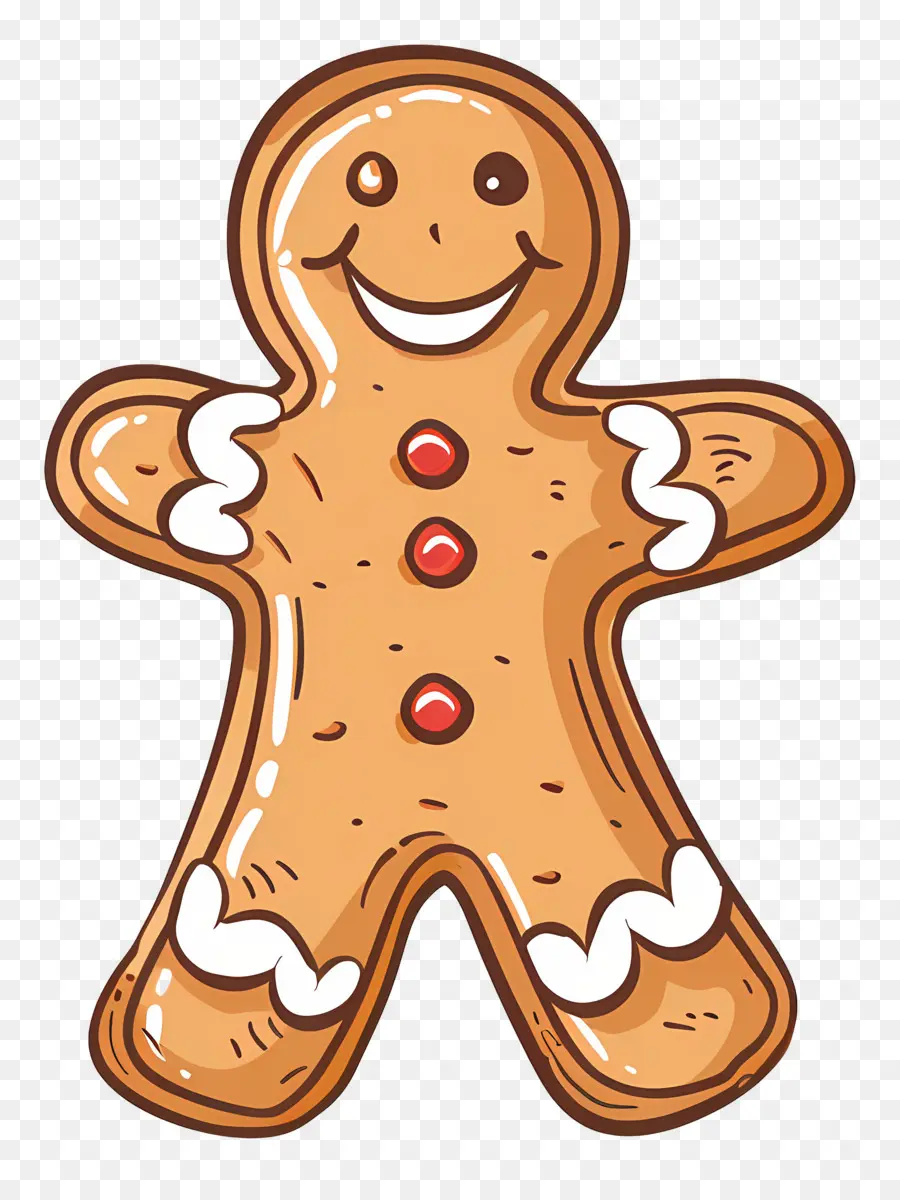 Biscoito De Gengibre De Natal，Homem Biscoito PNG