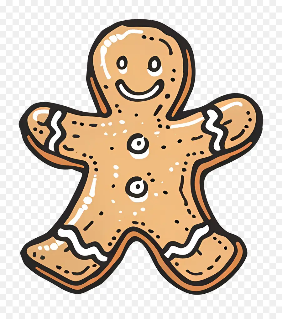 Biscoito De Gengibre De Natal，Homem Biscoito PNG