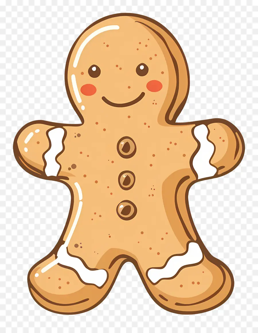 Biscoito De Gengibre De Natal，Homem Biscoito PNG