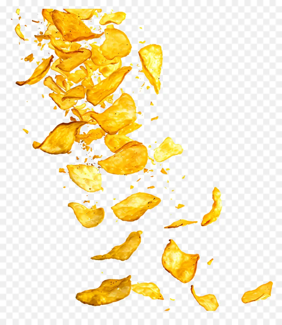 Voando Chips，Batata Chips PNG