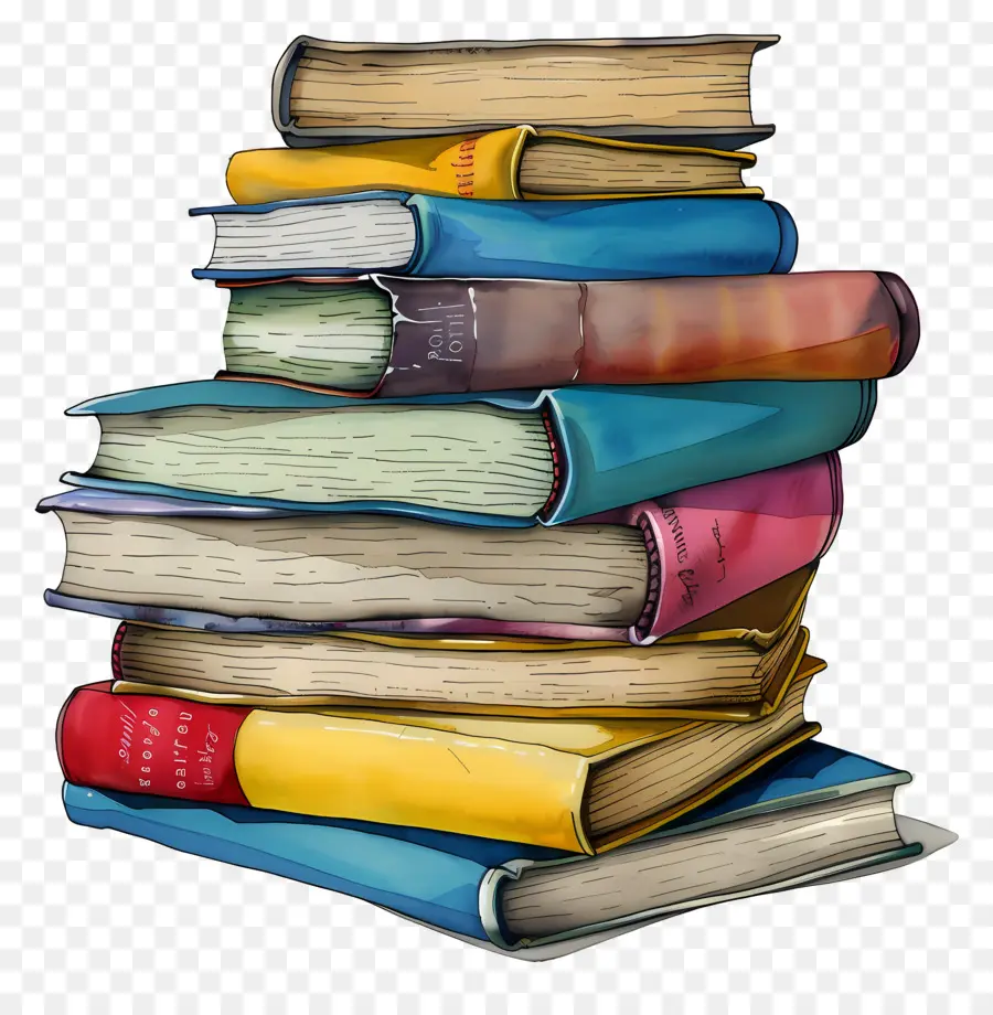 Pilha De Livros，Livros PNG