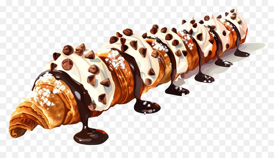 Cannoli，Pastelaria PNG