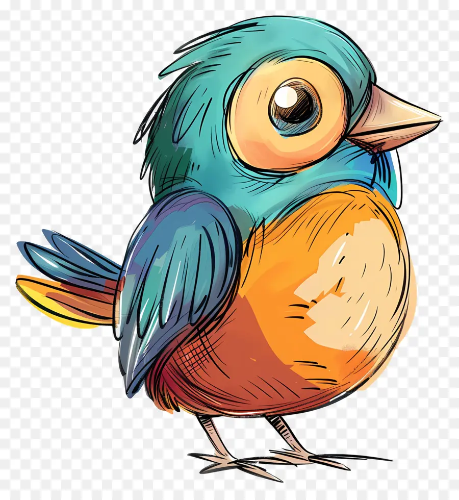 Cartoon Pássaro，Aves PNG