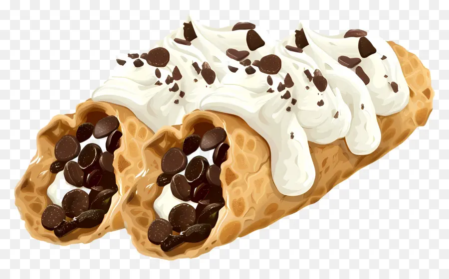 Cannoli，Creme PNG