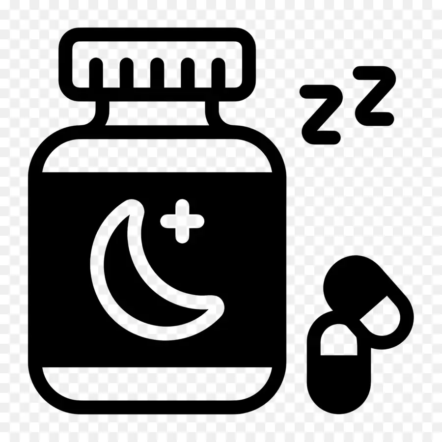 Sleep Aid Pills，Garrafa PNG