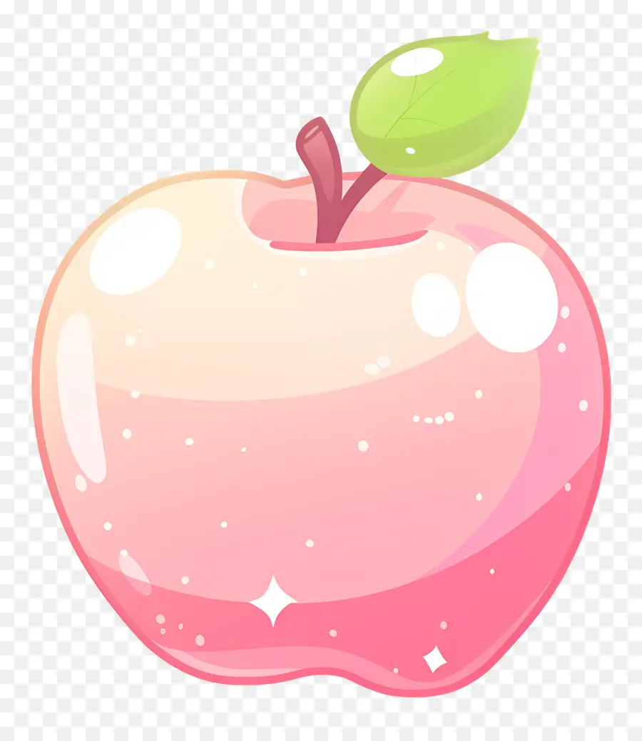 Desenho Animado Da Apple，Maçã Brilhante PNG