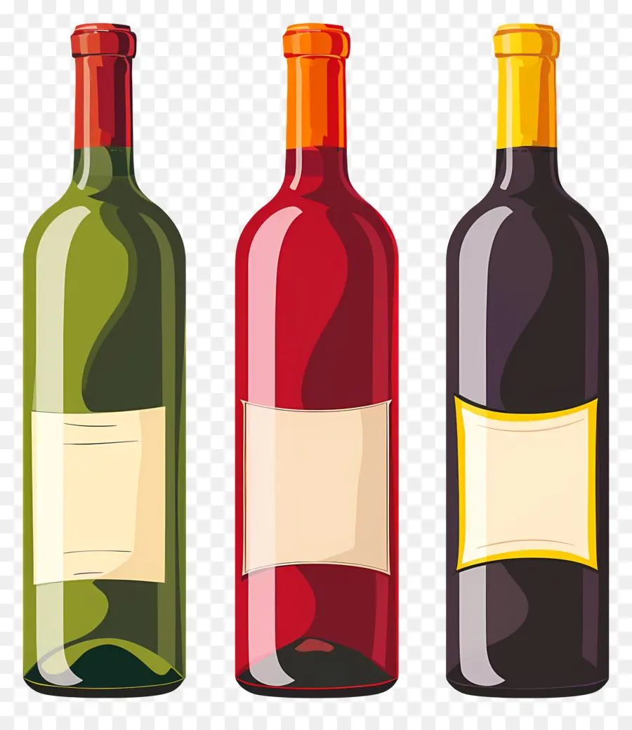 Garrafa De Vinho，Garrafas De Vinho PNG