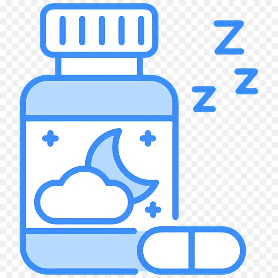 Comprimido Para Dormir，Medicina Do Sono PNG