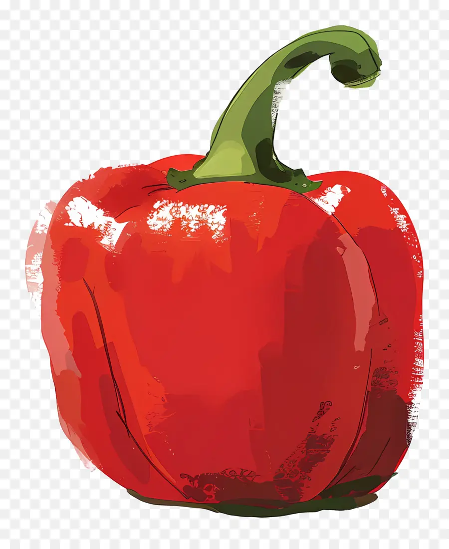 Pimentão Vermelho，Vegetal PNG