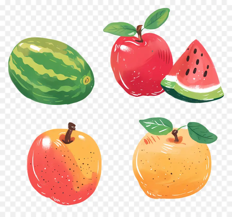 Frutas，Melancia PNG