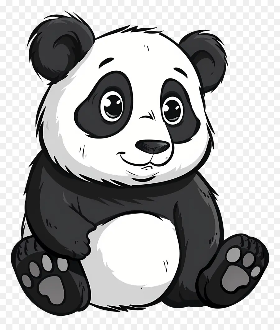 Panda Dos Desenhos Animados，Panda PNG