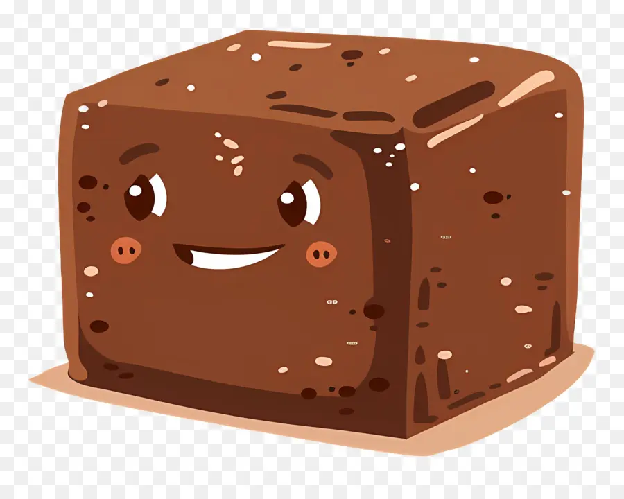 Chocolate Brownie，Sobremesa PNG