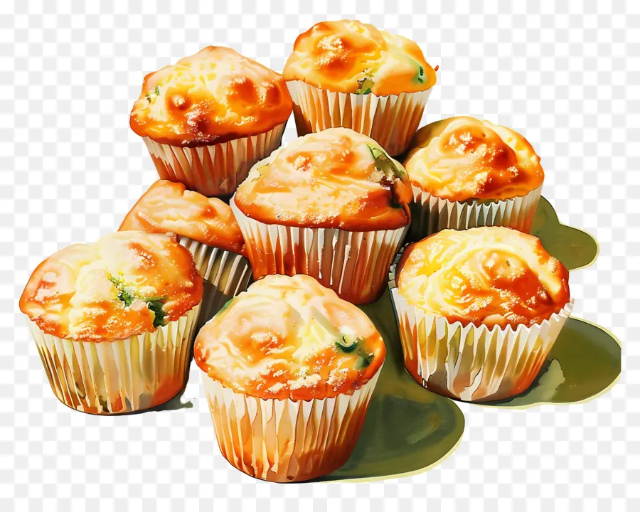 Muffins，Cupcakes PNG