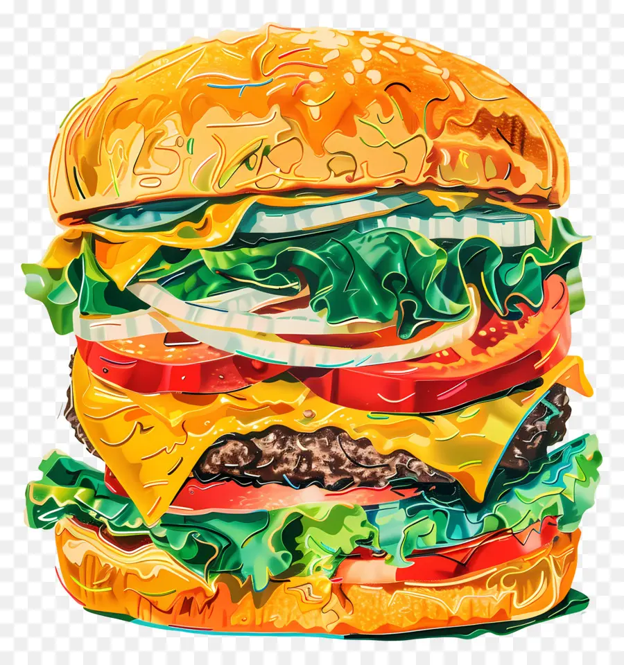 Hamburger，Cheeseburger PNG