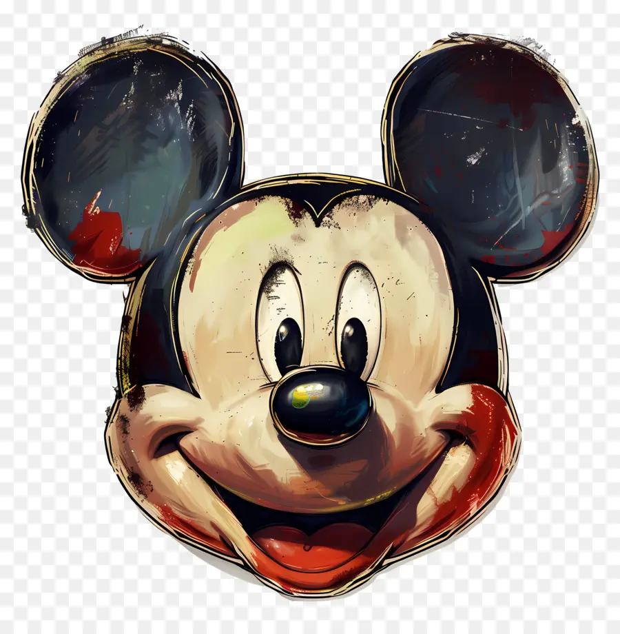 Mickey Mouse De Cabeça，Mickey Mouse PNG