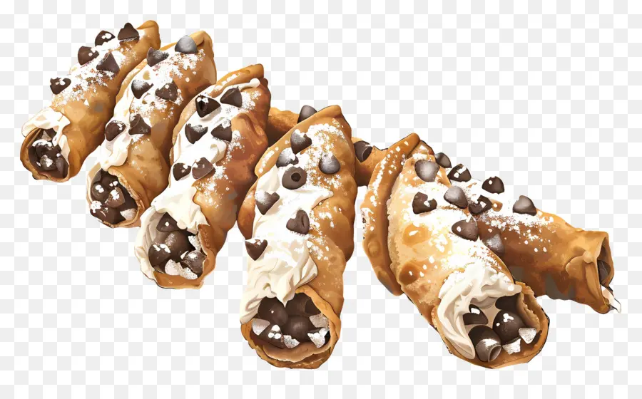 Cannoli，Pastelaria PNG