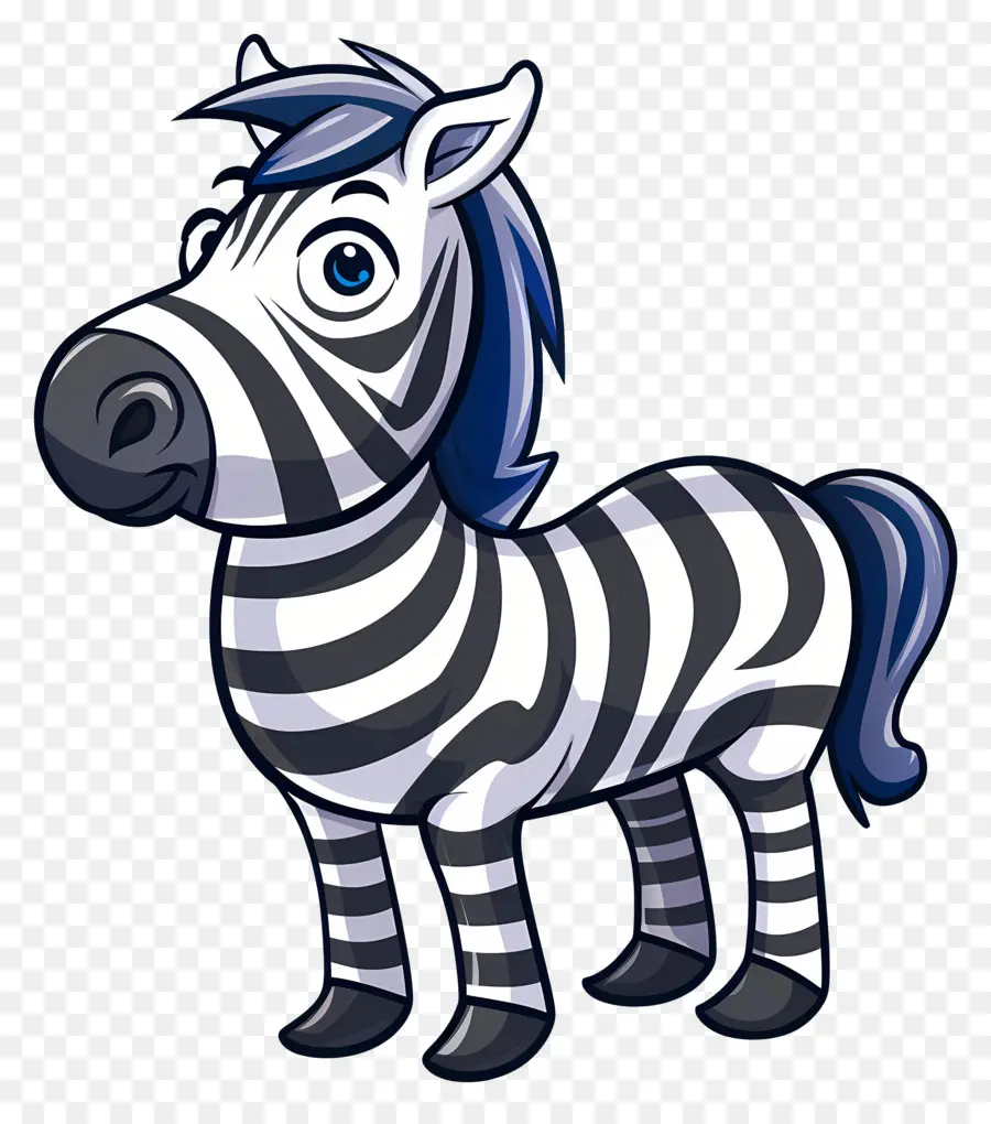 Zebra Dos Desenhos Animados，Listras PNG