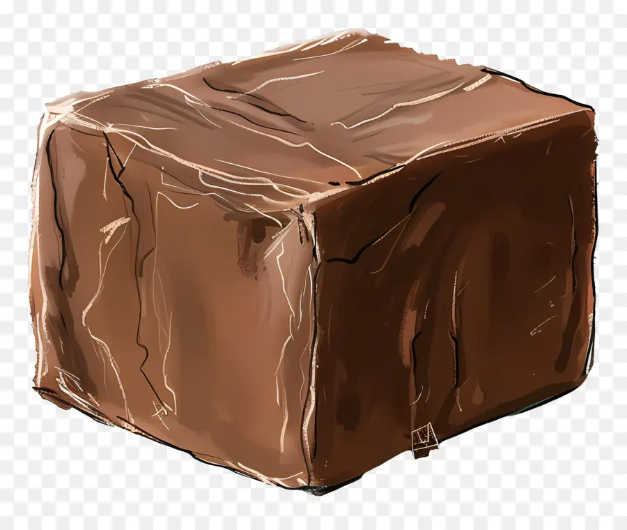 Doce De Leite，Cubo De Chocolate PNG