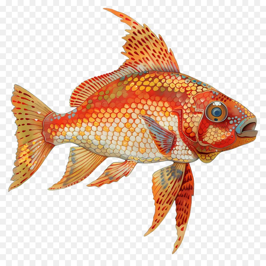 Peixe De Desenho Animado，Peixe Colorido PNG