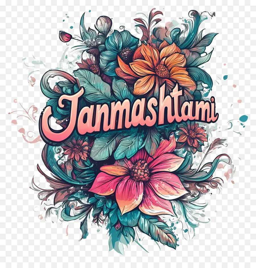 Janmashtami，Janmashtami Flores PNG