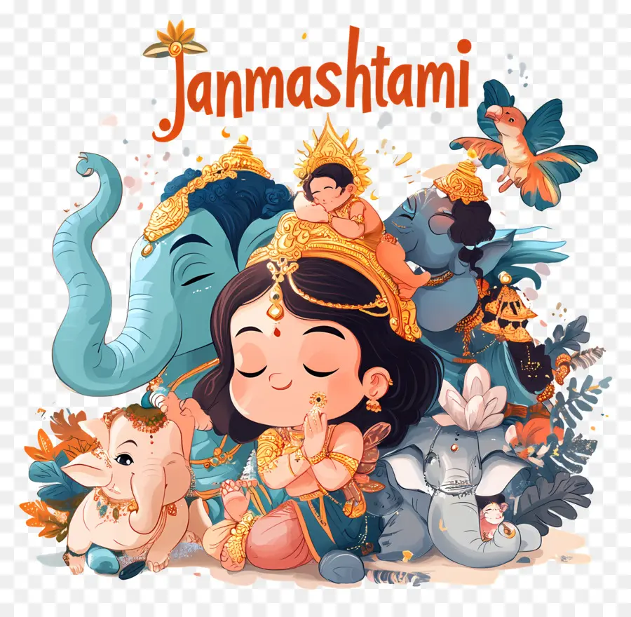 Janmashtami，Krsna PNG