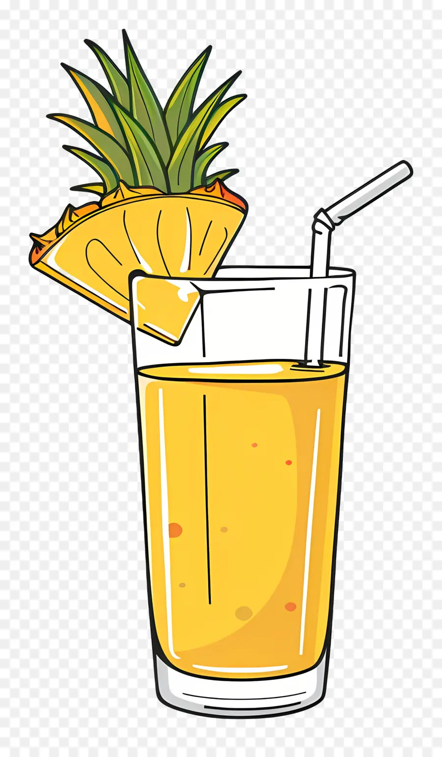 Suco De Abacaxi，Beverage PNG