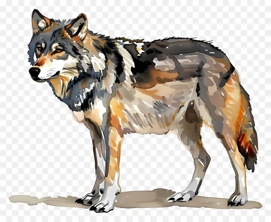 Lobo，Cinza PNG