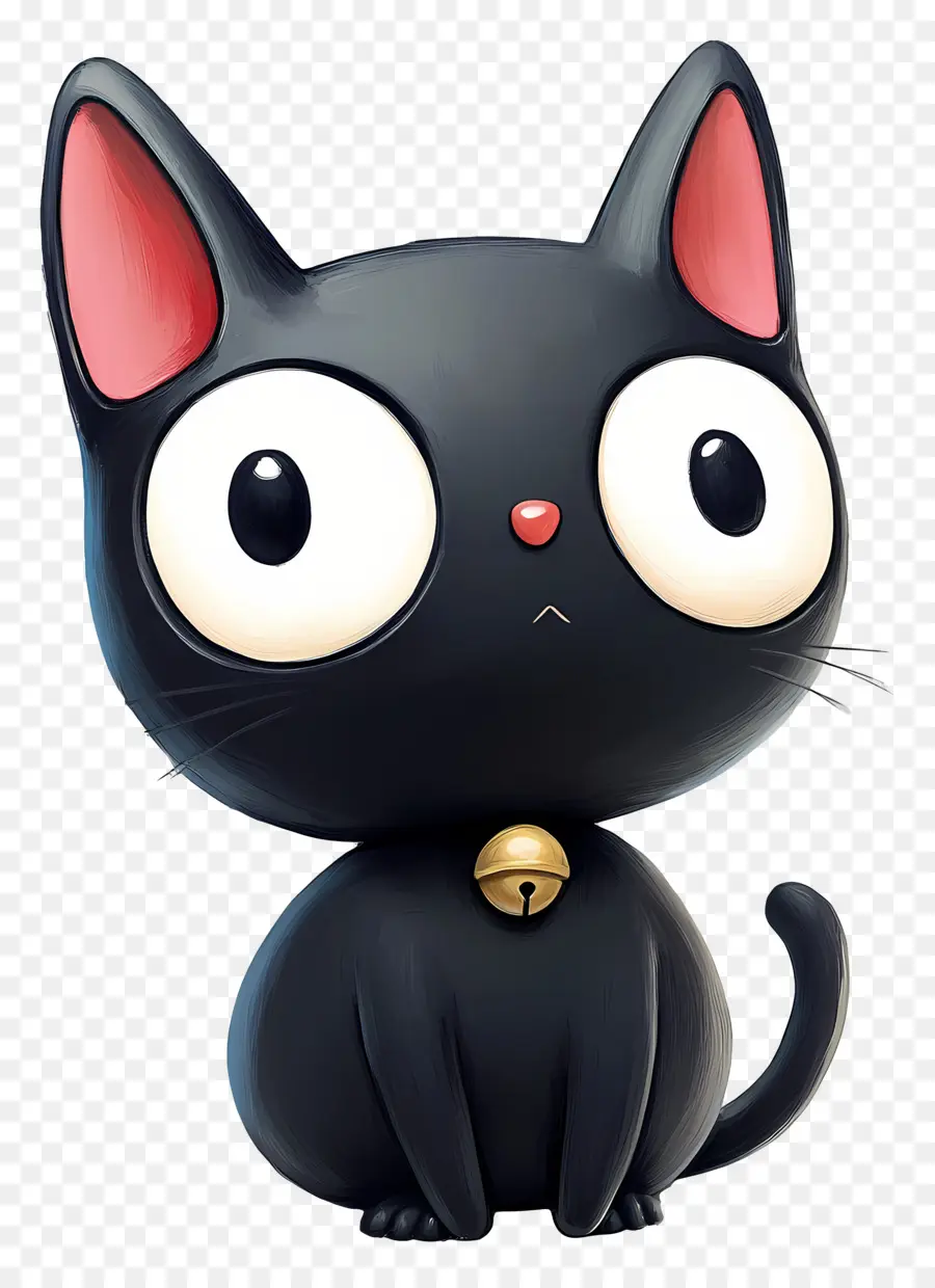 Kuromi，Gato Preto PNG