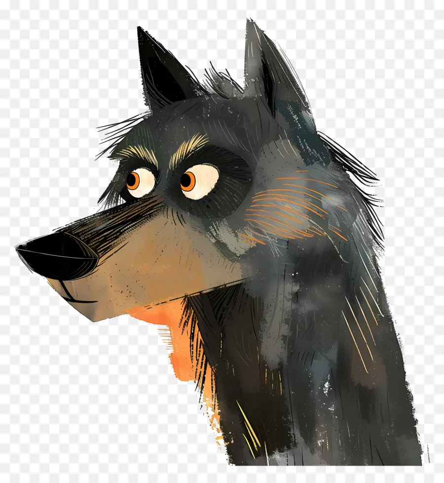 Lobo，Desenho Animado PNG