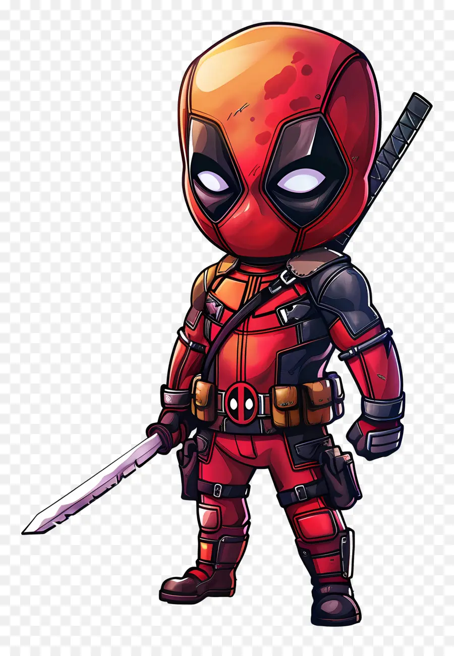 Deadpool，Personagem Vermelho PNG