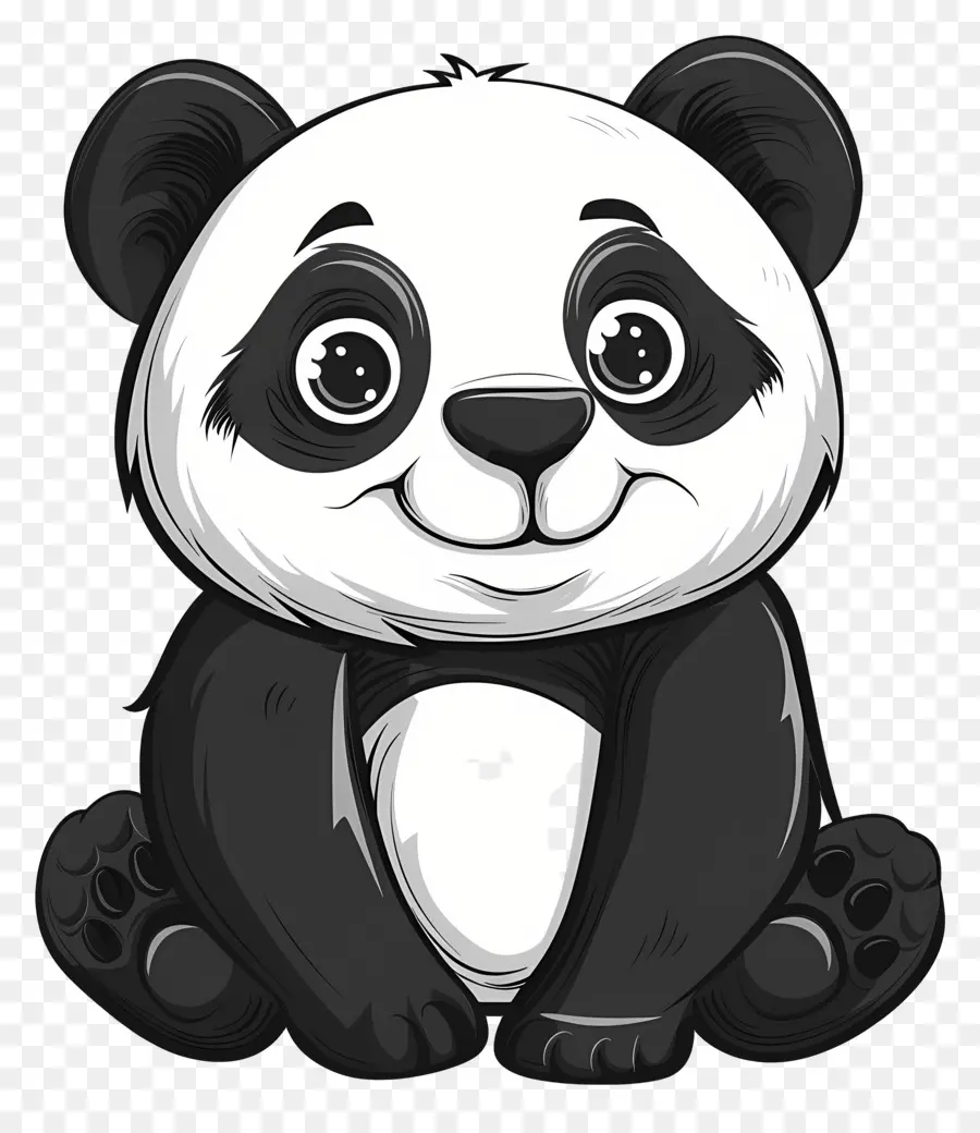 Panda Dos Desenhos Animados，Panda PNG