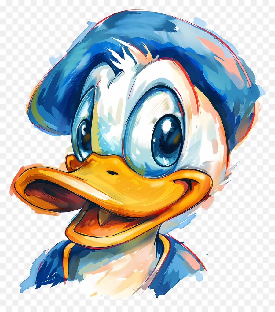 Cabeça De Pato Donald，Pato Donald PNG