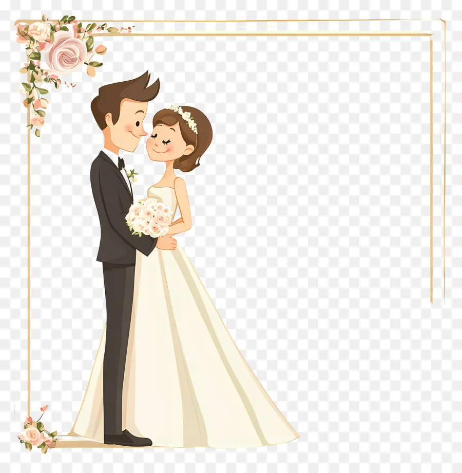 Casamento，Casal De Noivos PNG