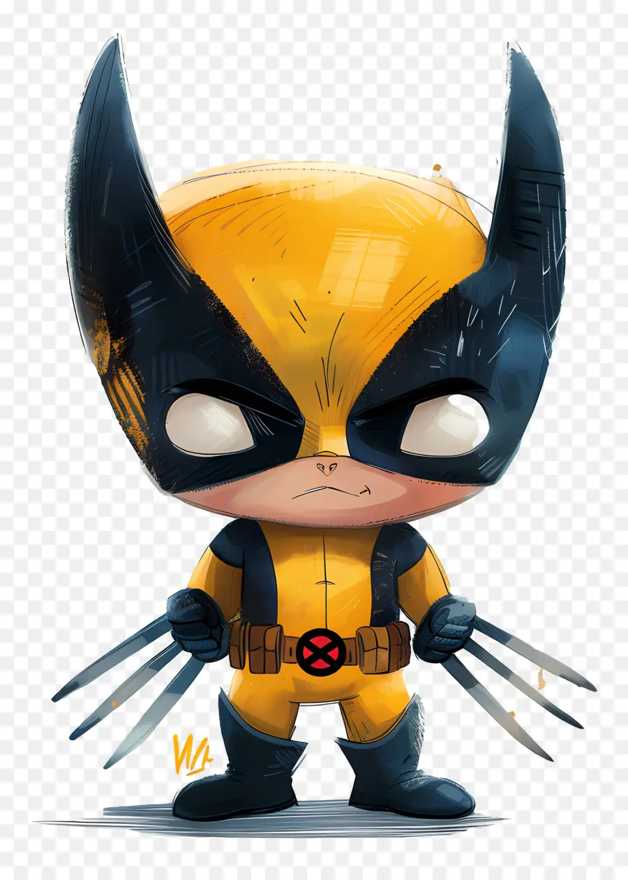 Carcaju，Chibi Wolverine PNG