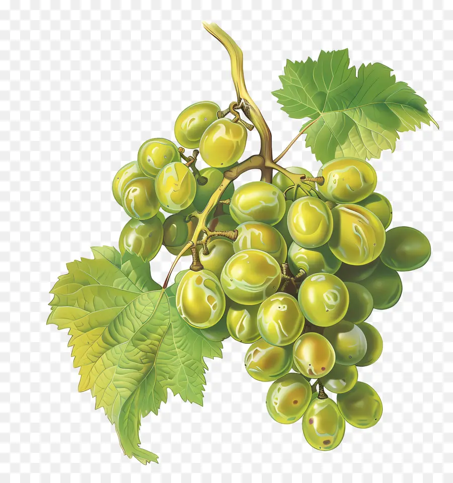 Uvas Verdes，Videira PNG