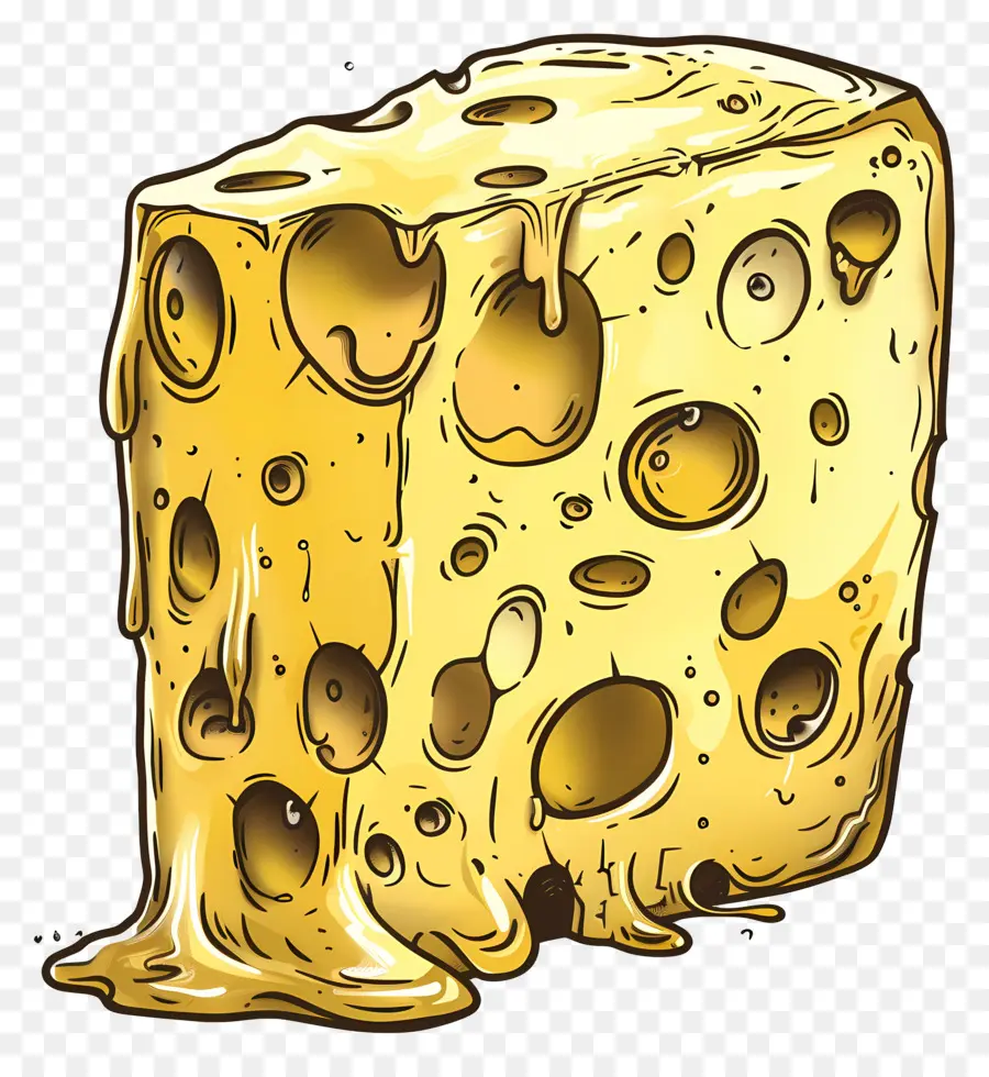 Queijo，Cubo PNG