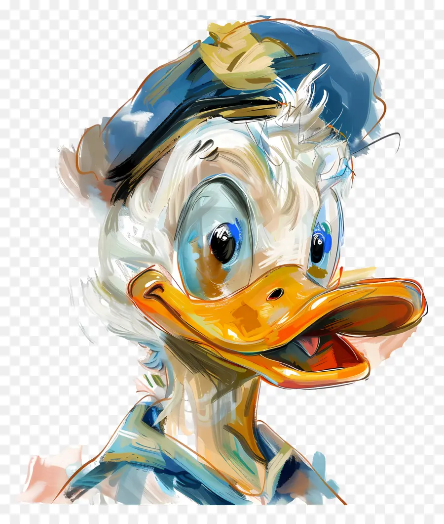 Cabeça De Pato Donald，Pato Donald PNG