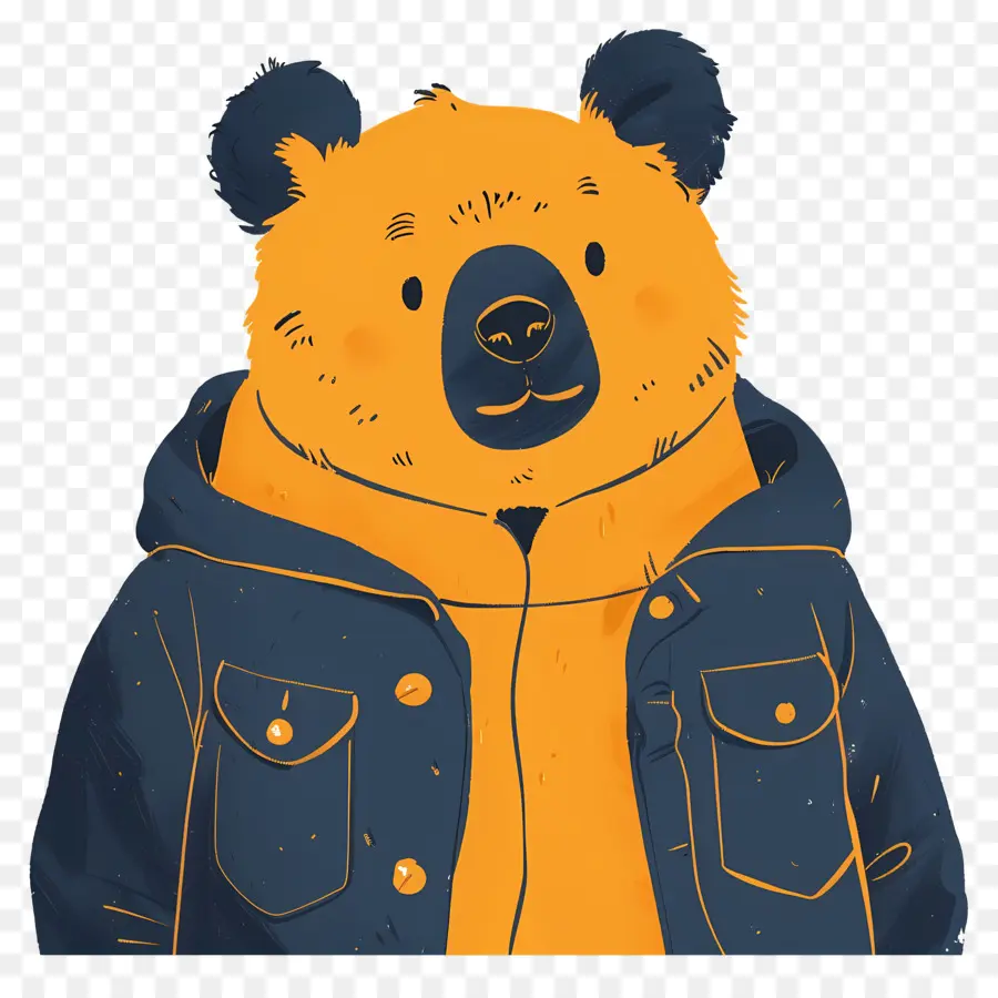 Urso，Urso De Jaqueta PNG