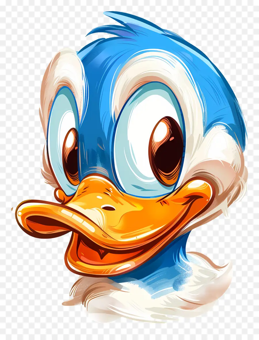 Cabeça De Pato Donald，Pato Donald PNG