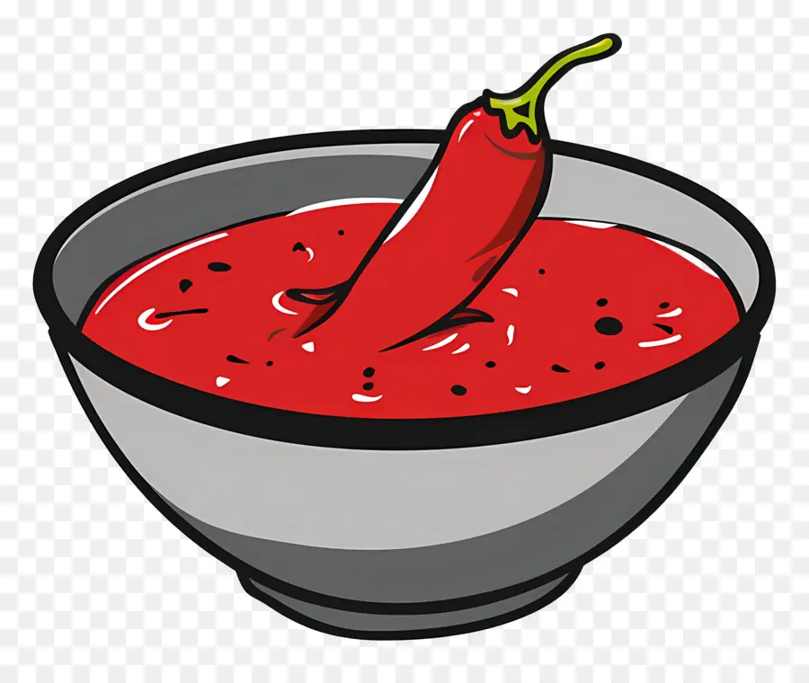 Molho De Pimenta，Pimentão Vermelho Em Molho PNG