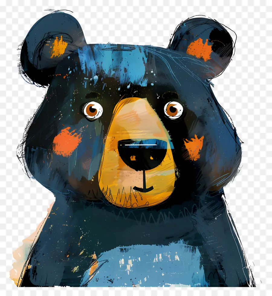 Urso，Urso Azul PNG