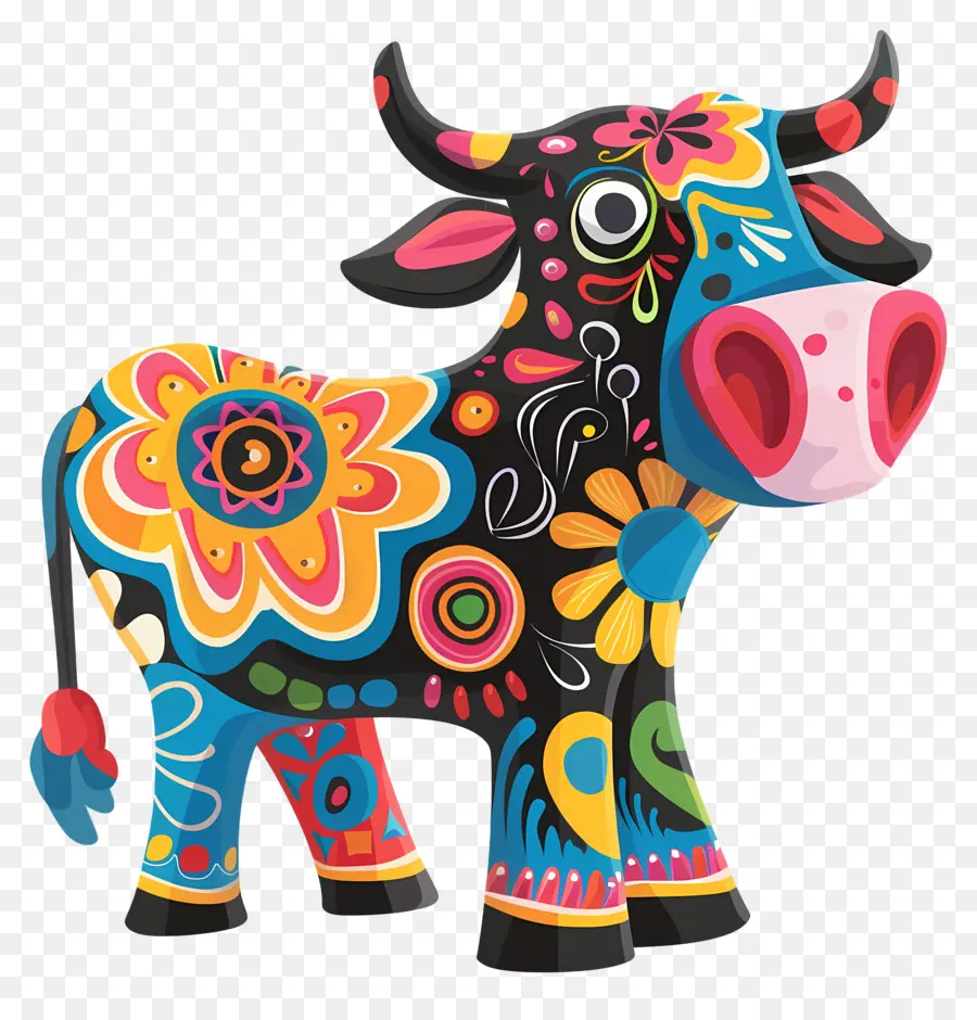 Vaca，Vaca Decorativa PNG