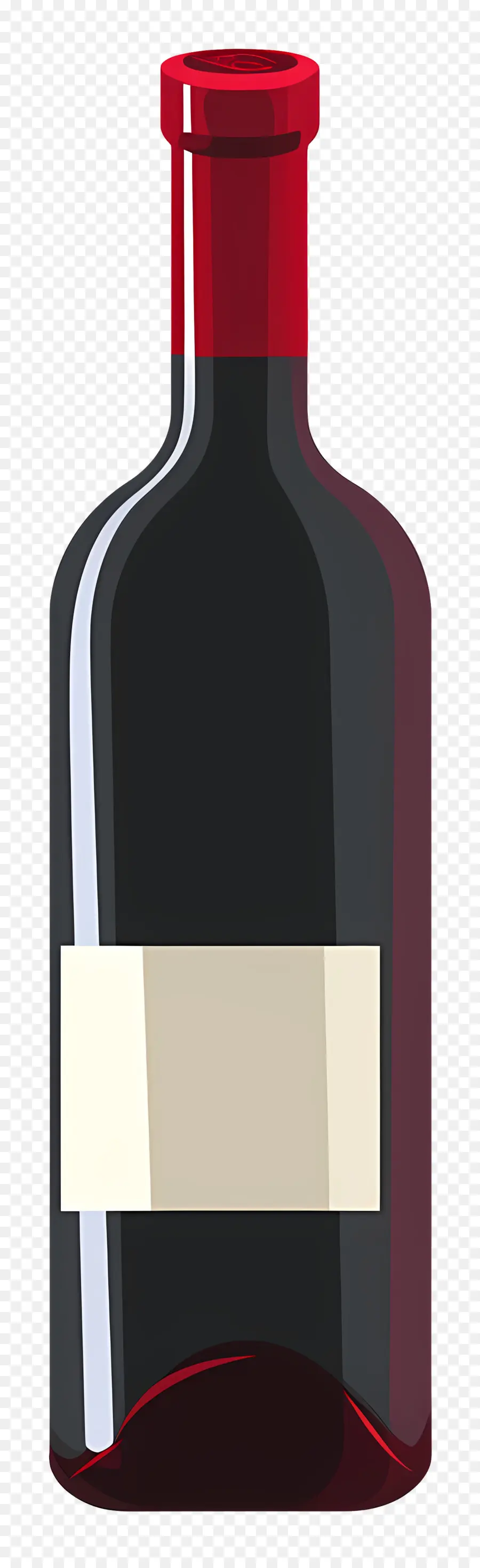 Garrafa De Vinho，Vermelho PNG