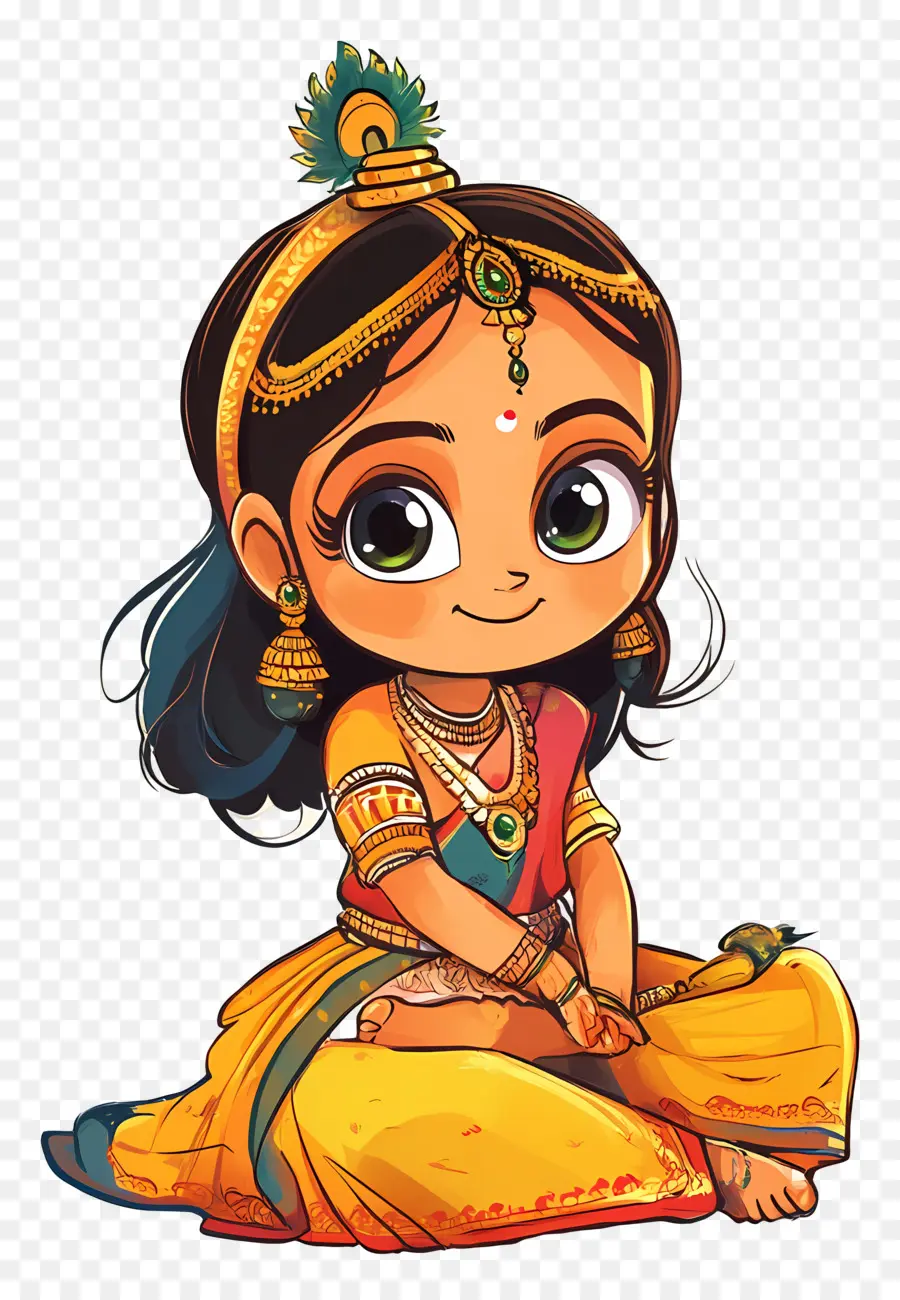 Janmashtami，Garota PNG