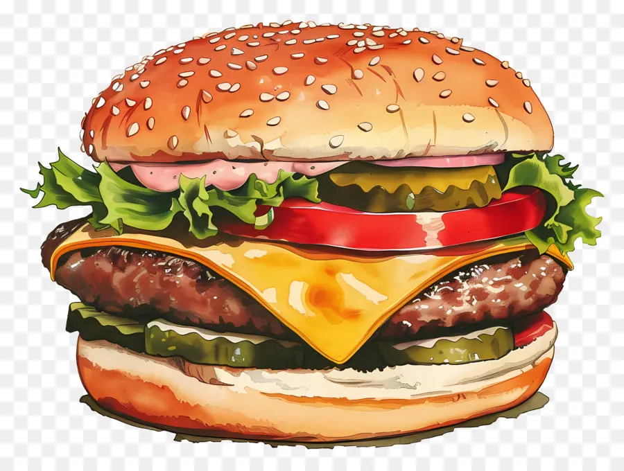 Hamburger，X Burger PNG